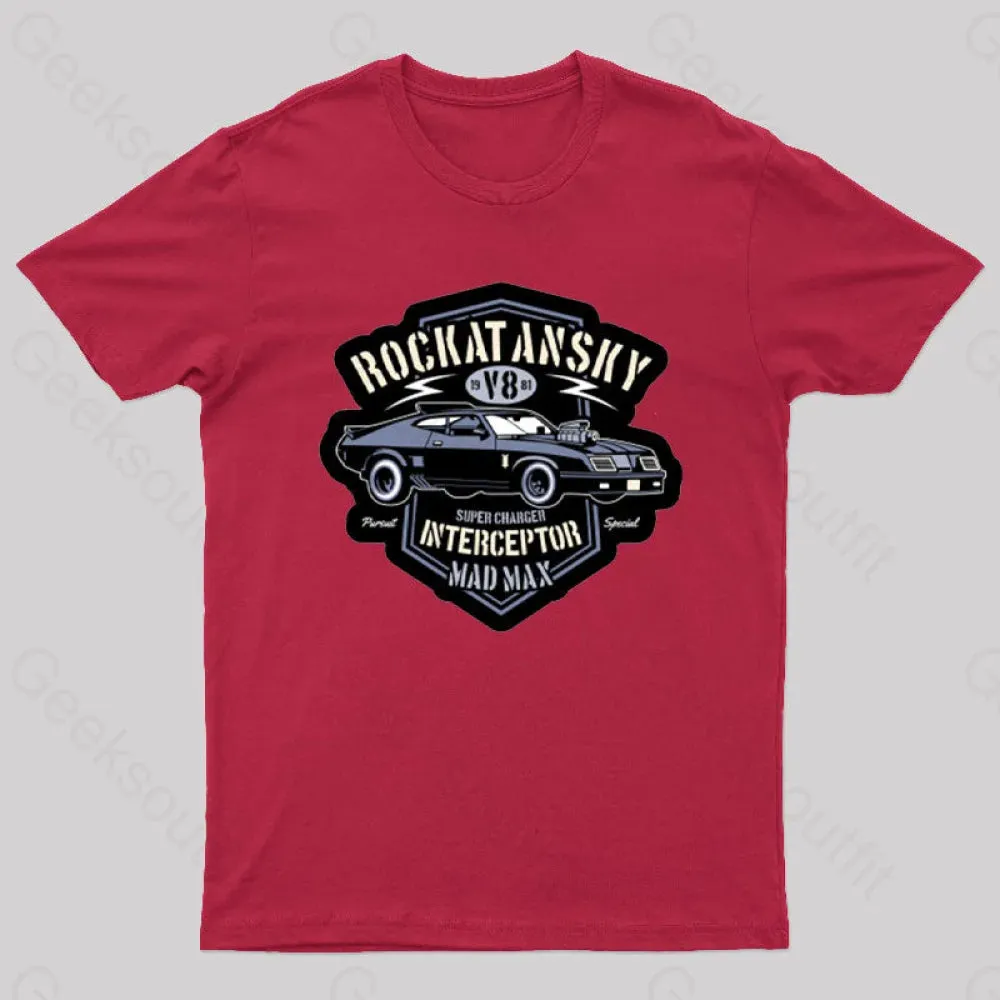 Mad Max V8 Geeks T-Shirt - Image 3