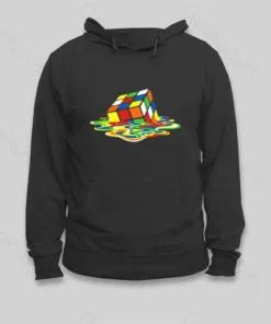 Alternative view of Magic Cube Colourful Hoodie
