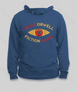 Alternative view of Make Orwell fiction again Hoodie