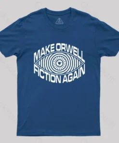 Alternative view of Make Orwell Fiction Again T-Shirt