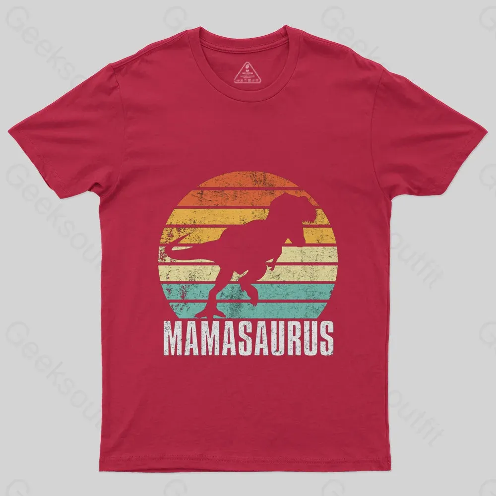 Mamasaurus - Mother's Gift Mother's Day Essential T-Shirt - Image 5