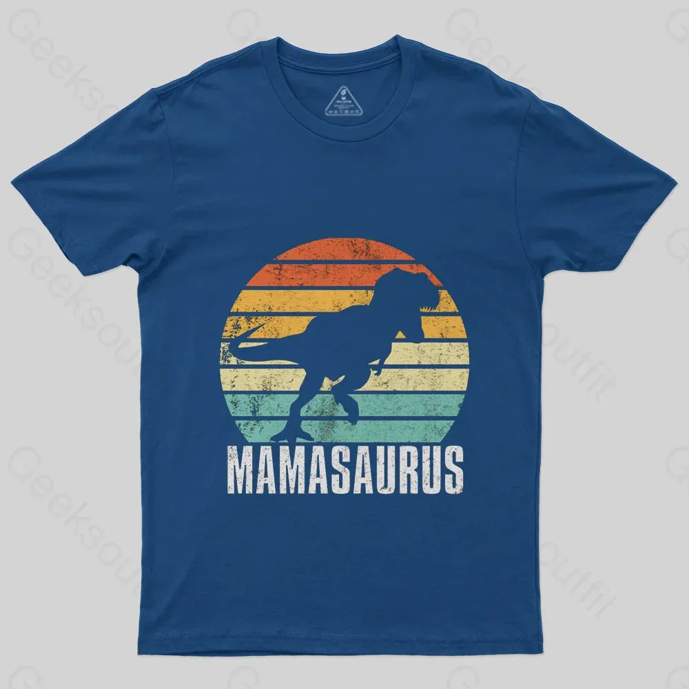 Mamasaurus - Mother's Gift Mother's Day Essential T-Shirt - Image 3