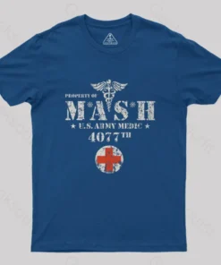 Alternative view of MASH TV Show Geek T-Shirt