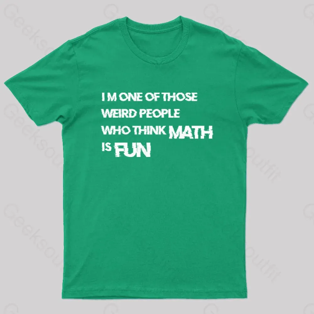 Math Is Fun Nerd T-Shirt - Image 4