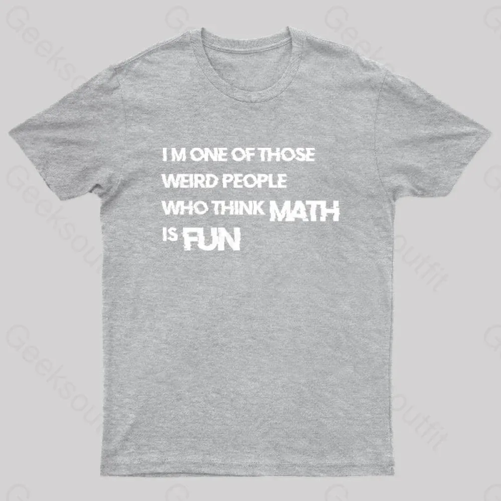 Math Is Fun Nerd T-Shirt - Image 10
