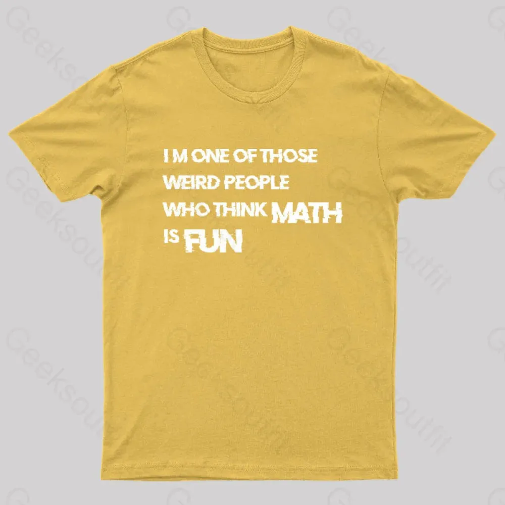 Math Is Fun Nerd T-Shirt - Image 7