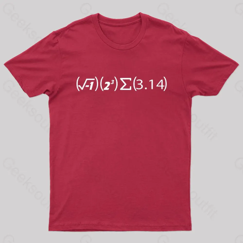 Math Pi Formula Nerd T-Shirt