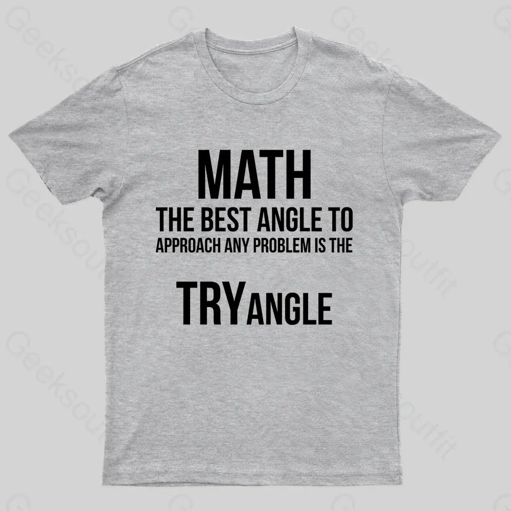Math Tryangle Nerd T-Shirt - Image 5
