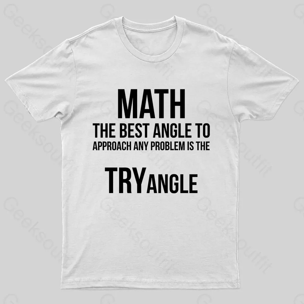 Math Tryangle Nerd T-Shirt - Image 7