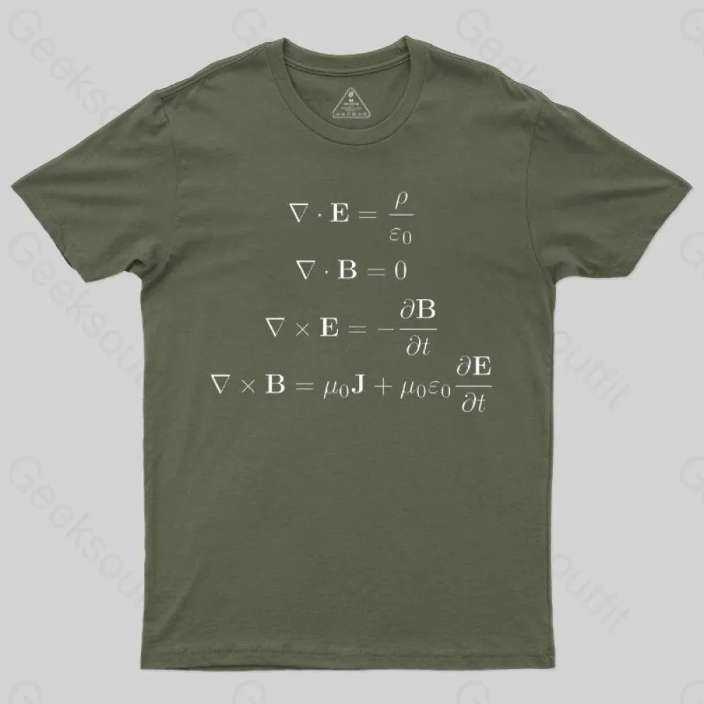 Maxwell equations Classic T-Shirt - Image 3