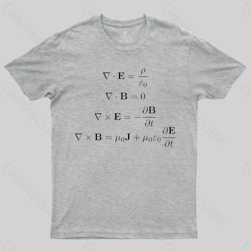 Maxwell equations Classic T-Shirt - Image 7