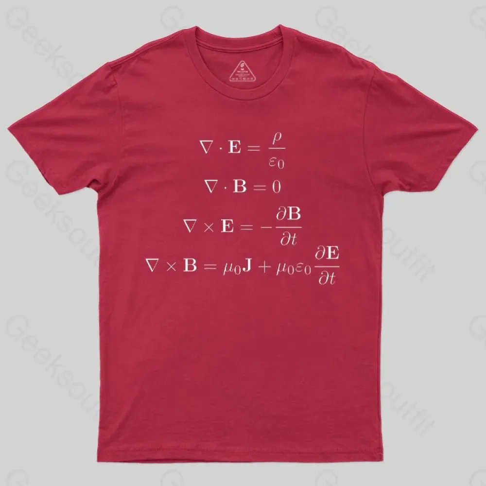 Maxwell equations Classic T-Shirt - Image 5