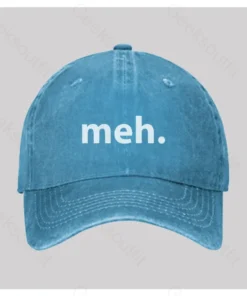 Alternative view of Meh Washed Vintage Baseball Cap