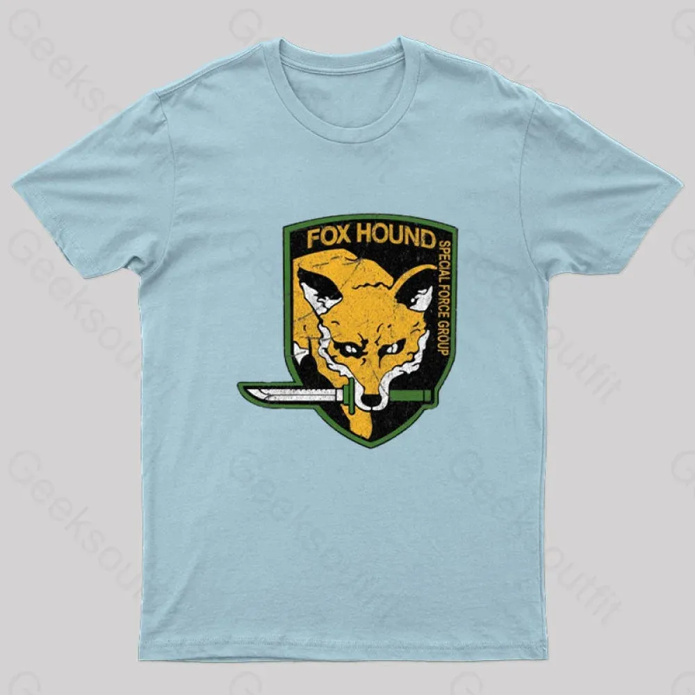 Metal Gear Solid Fox Hound Nerd T-Shirt - Image 6
