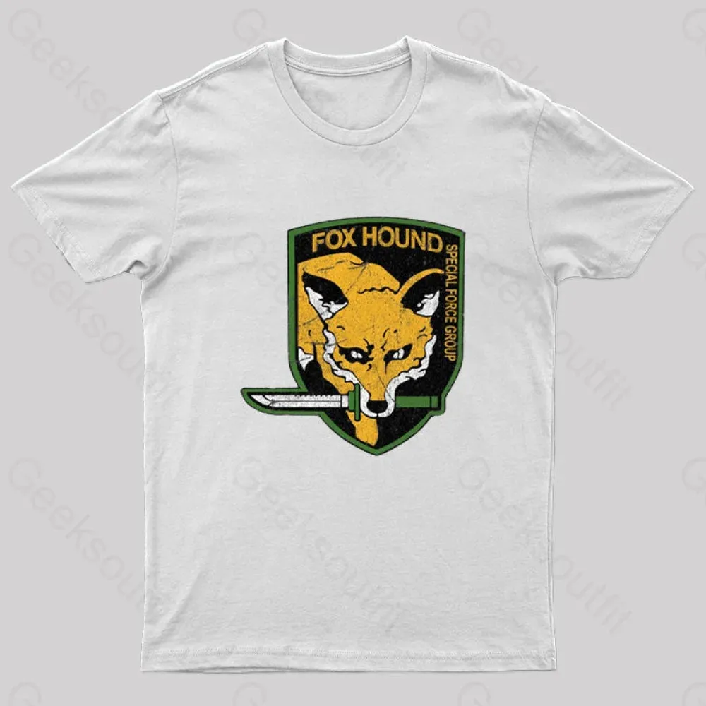 Metal Gear Solid Fox Hound Nerd T-Shirt - Image 8