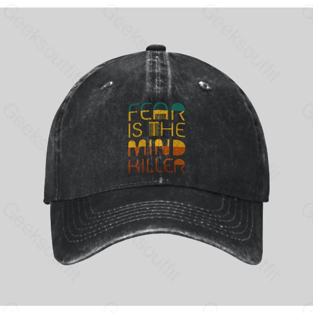 Mind Killer Washed Vintage Baseball Cap - Image 2