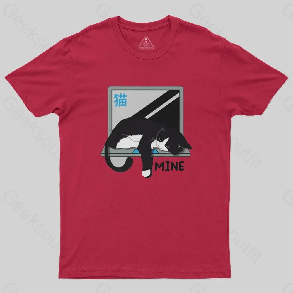 Mine Computer Cat T-Shirt - Image 6