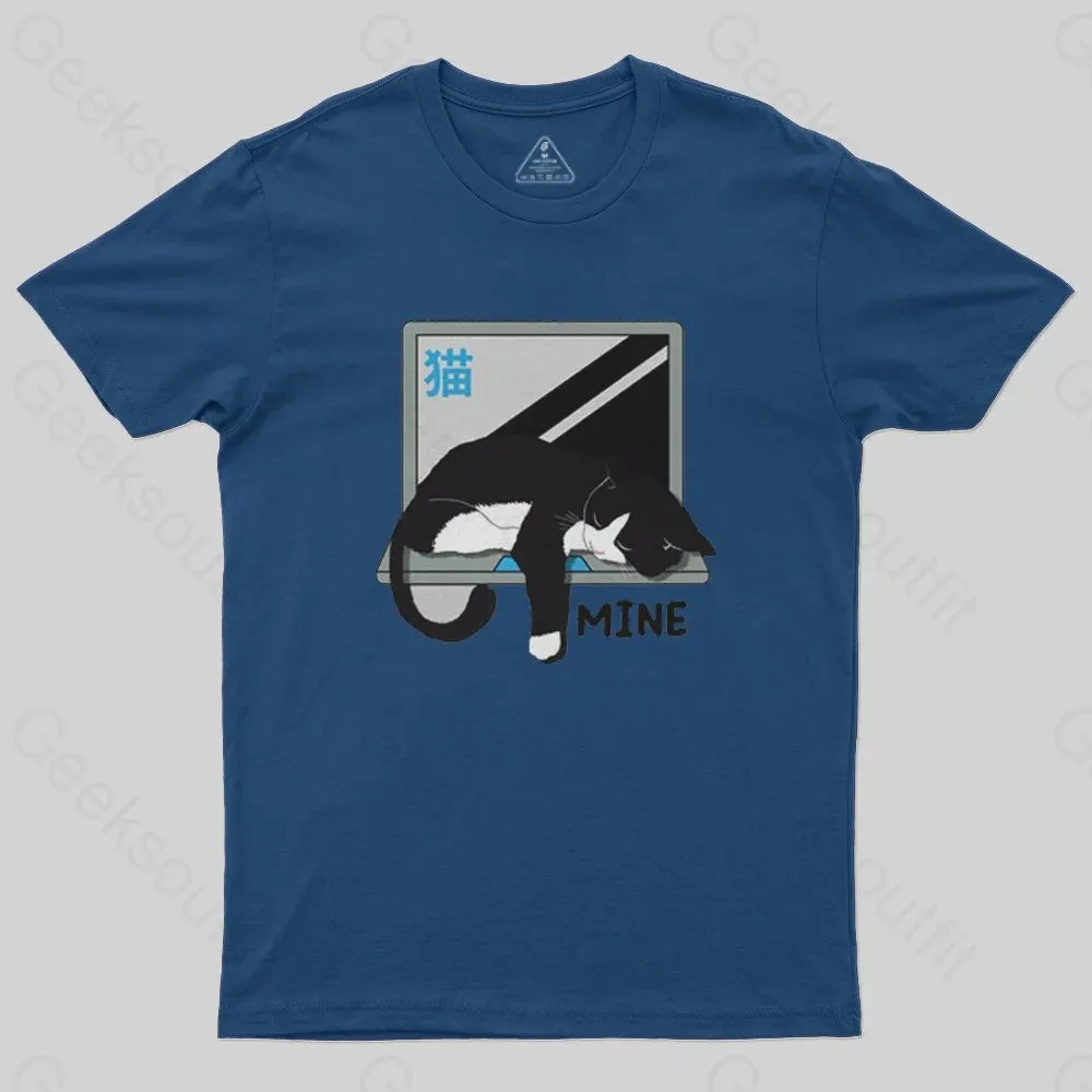 Mine Computer Cat T-Shirt - Image 5