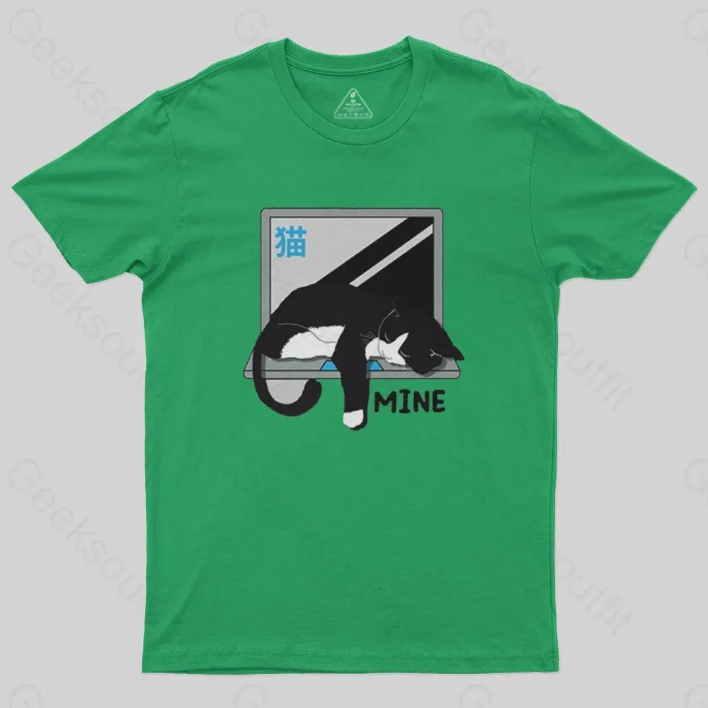 Mine Computer Cat T-Shirt - Image 7