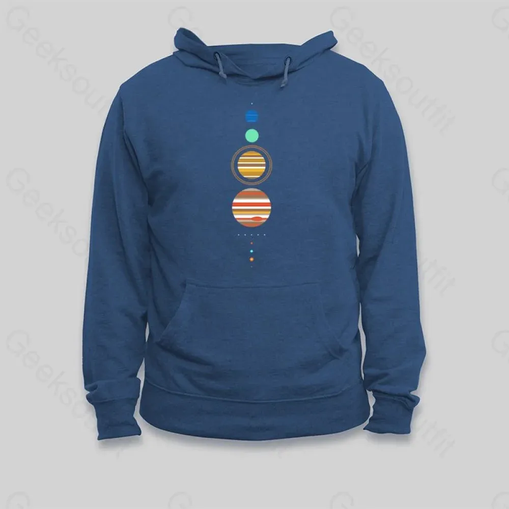 Minimal Solar System Hoodie - Image 2