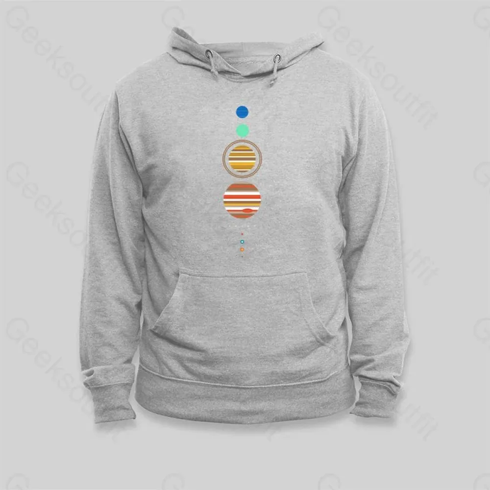 Minimal Solar System Hoodie - Image 4
