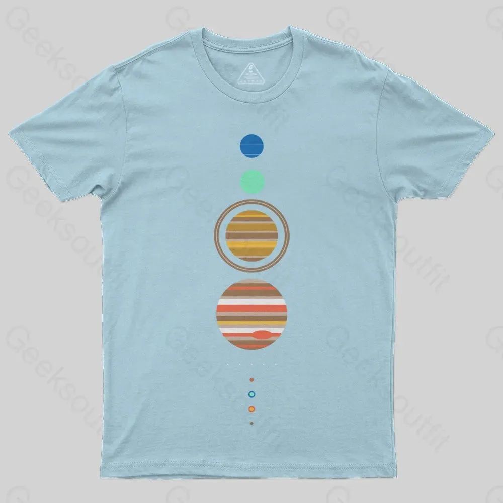 Minimal Solar System T-Shirt - Image 6