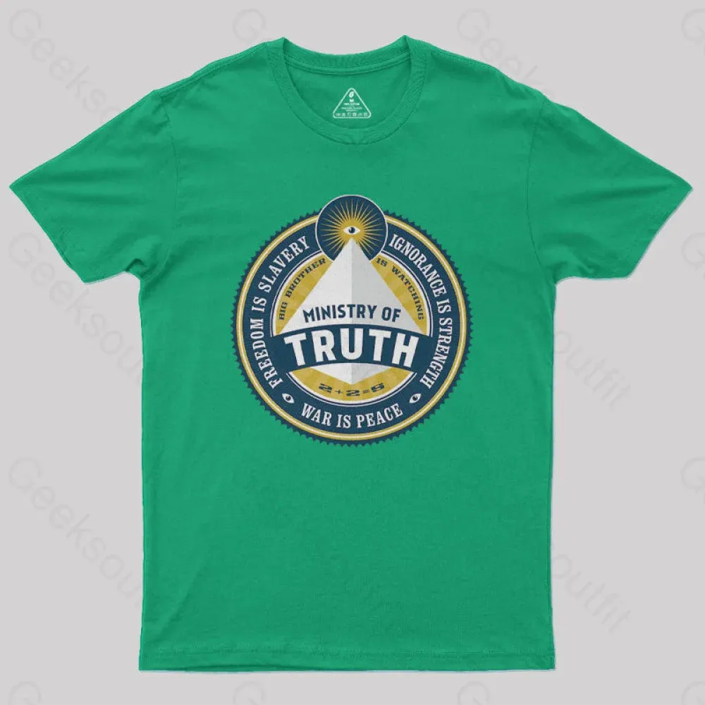 Ministry of Truth Nerd T-Shirt - Image 4