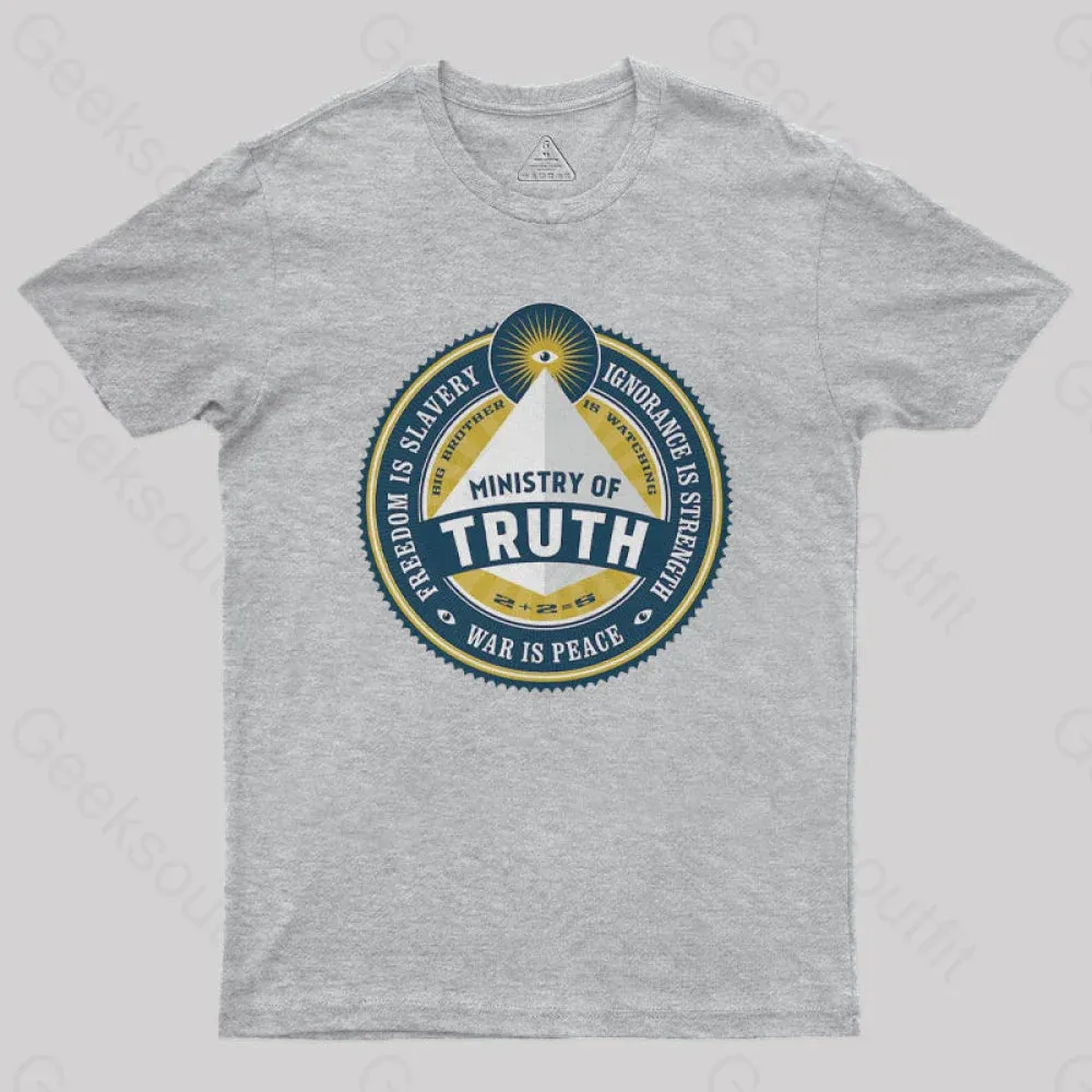 Ministry of Truth Nerd T-Shirt - Image 10