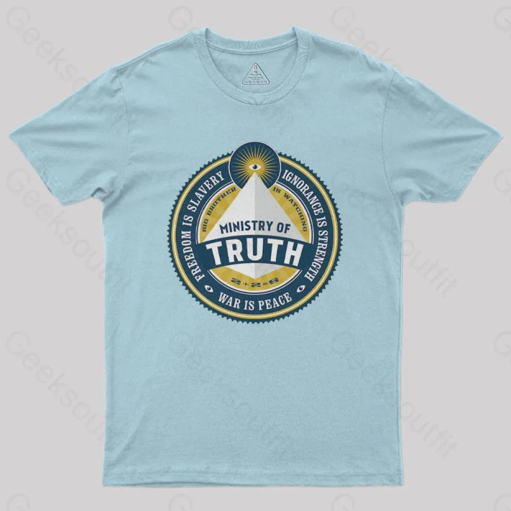 Ministry of Truth Nerd T-Shirt - Image 9