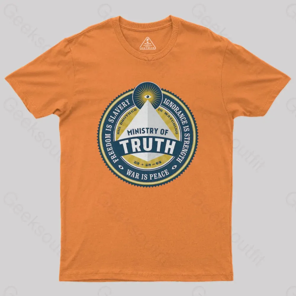 Ministry of Truth Nerd T-Shirt - Image 6