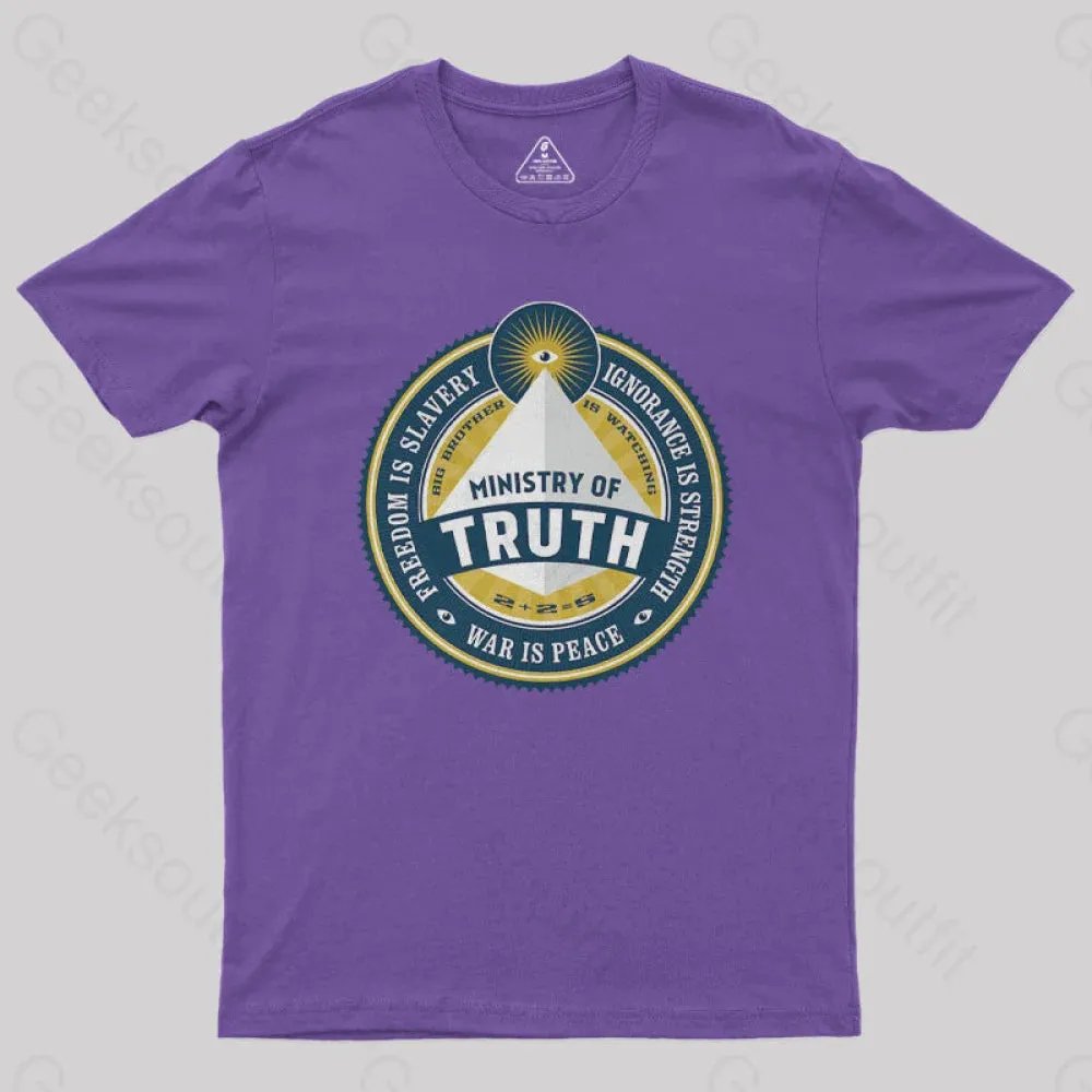 Ministry of Truth Nerd T-Shirt - Image 5