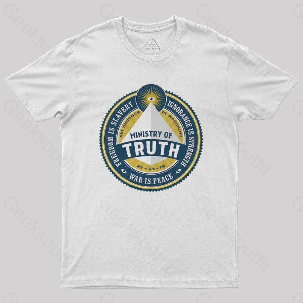 Ministry of Truth Nerd T-Shirt - Image 11