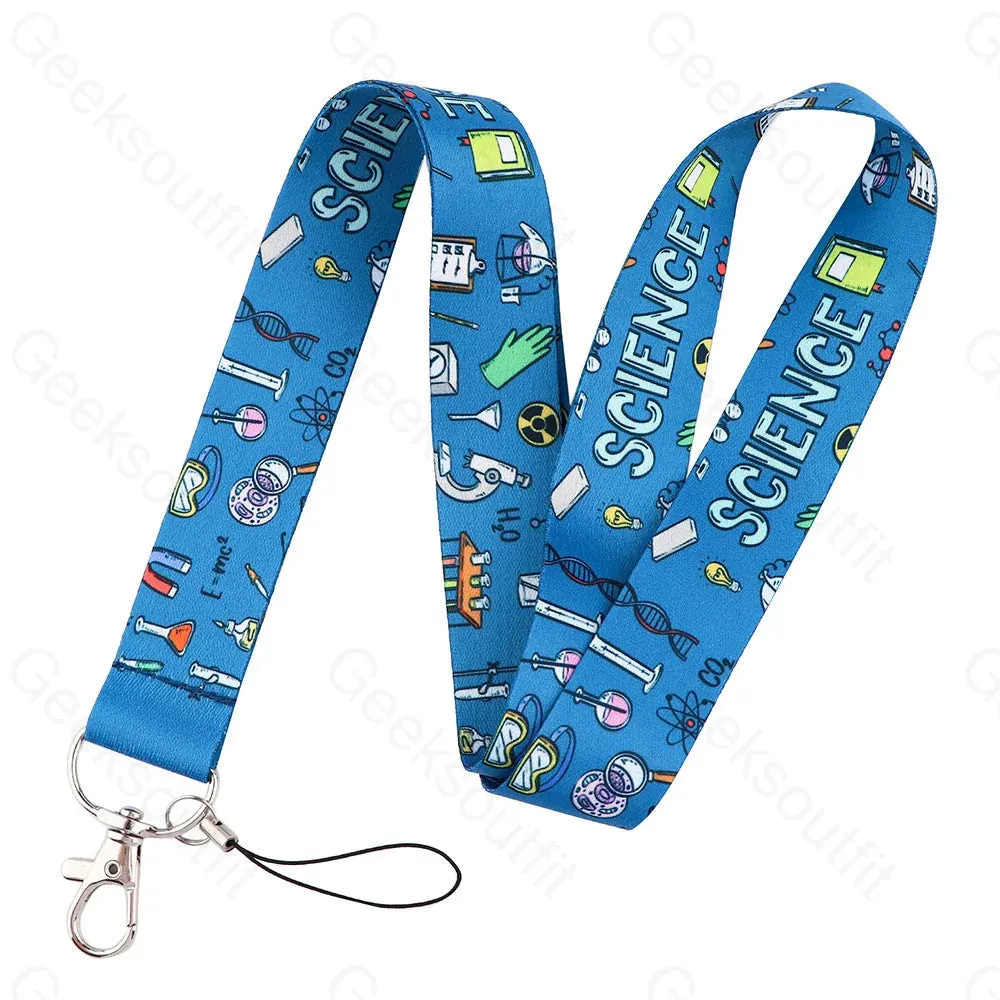 Molecular DNA Chemistry Tools Lanyard Keychain - Image 2