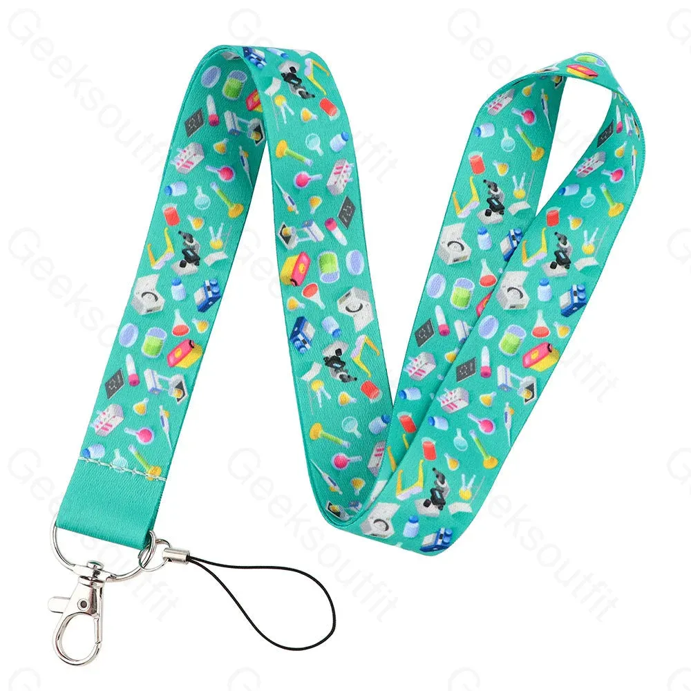 Molecular DNA Chemistry Tools Lanyard Keychain - Image 3