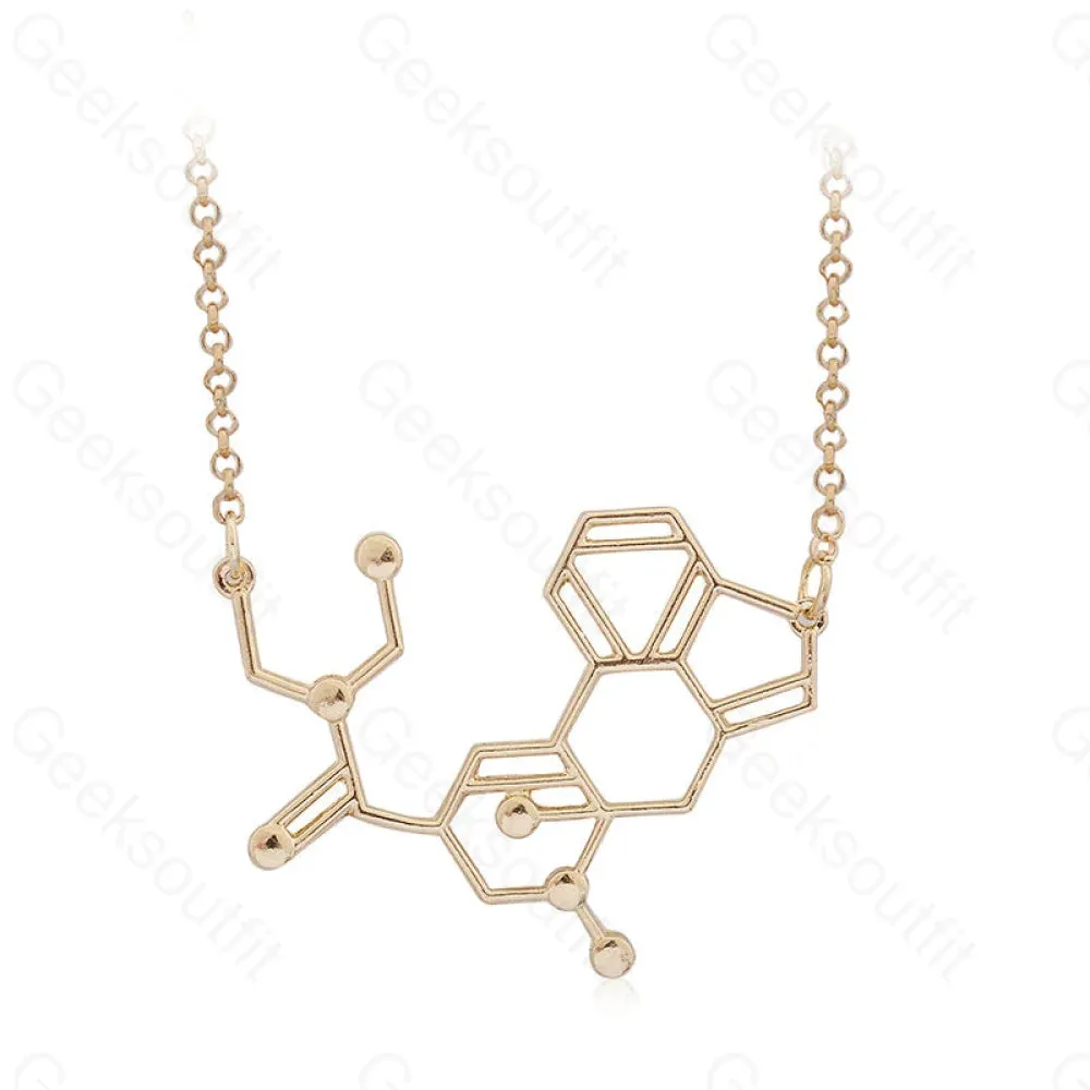 Molecular Formula for Science Students Necklace