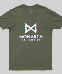 Alternative view of Monarch Sciences Glitch Geek T-Shirt