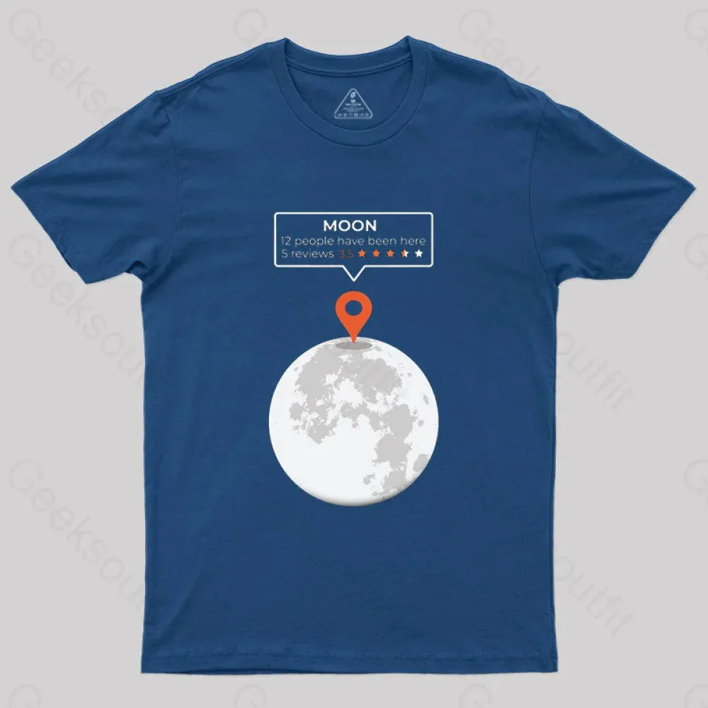 Moon Location T-Shirt - Image 2