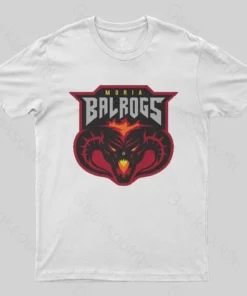 Alternative view of Moria Balrogs Team Logo T-Shirt