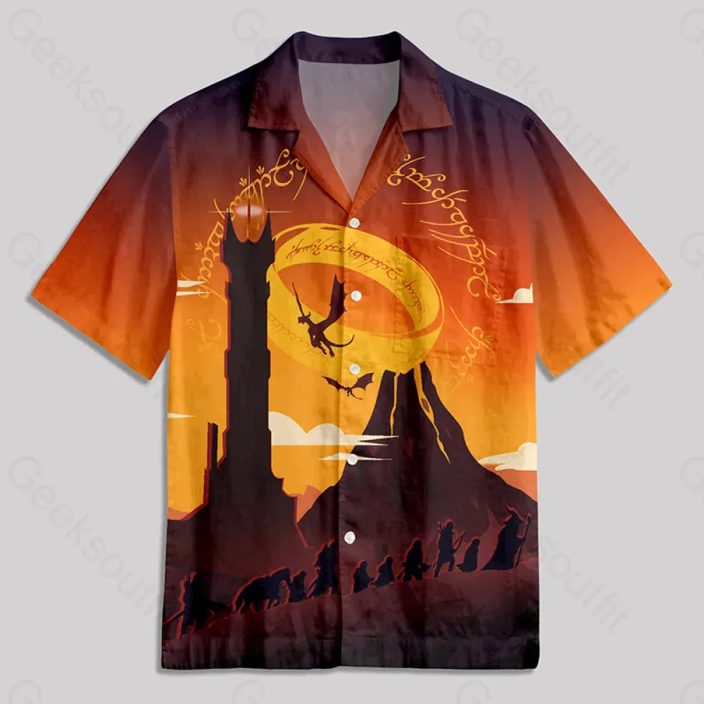 Mountains Button Up Pocket Shirt - Image 2