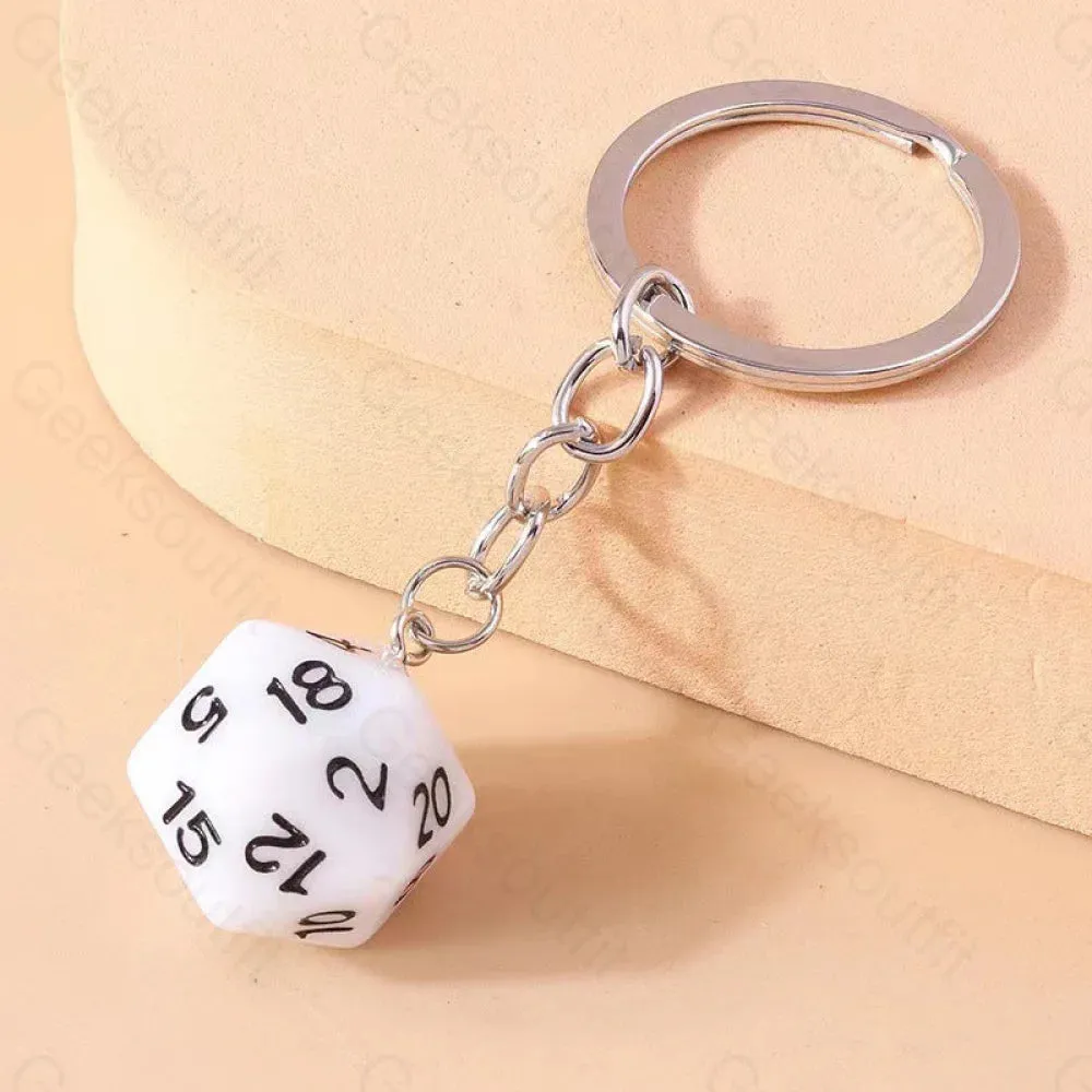 Multi-Sided Dice Keychain - Image 2
