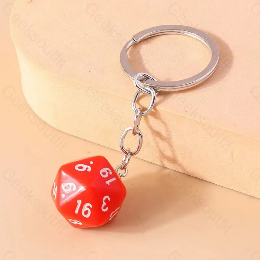 Multi-Sided Dice Keychain - Image 4