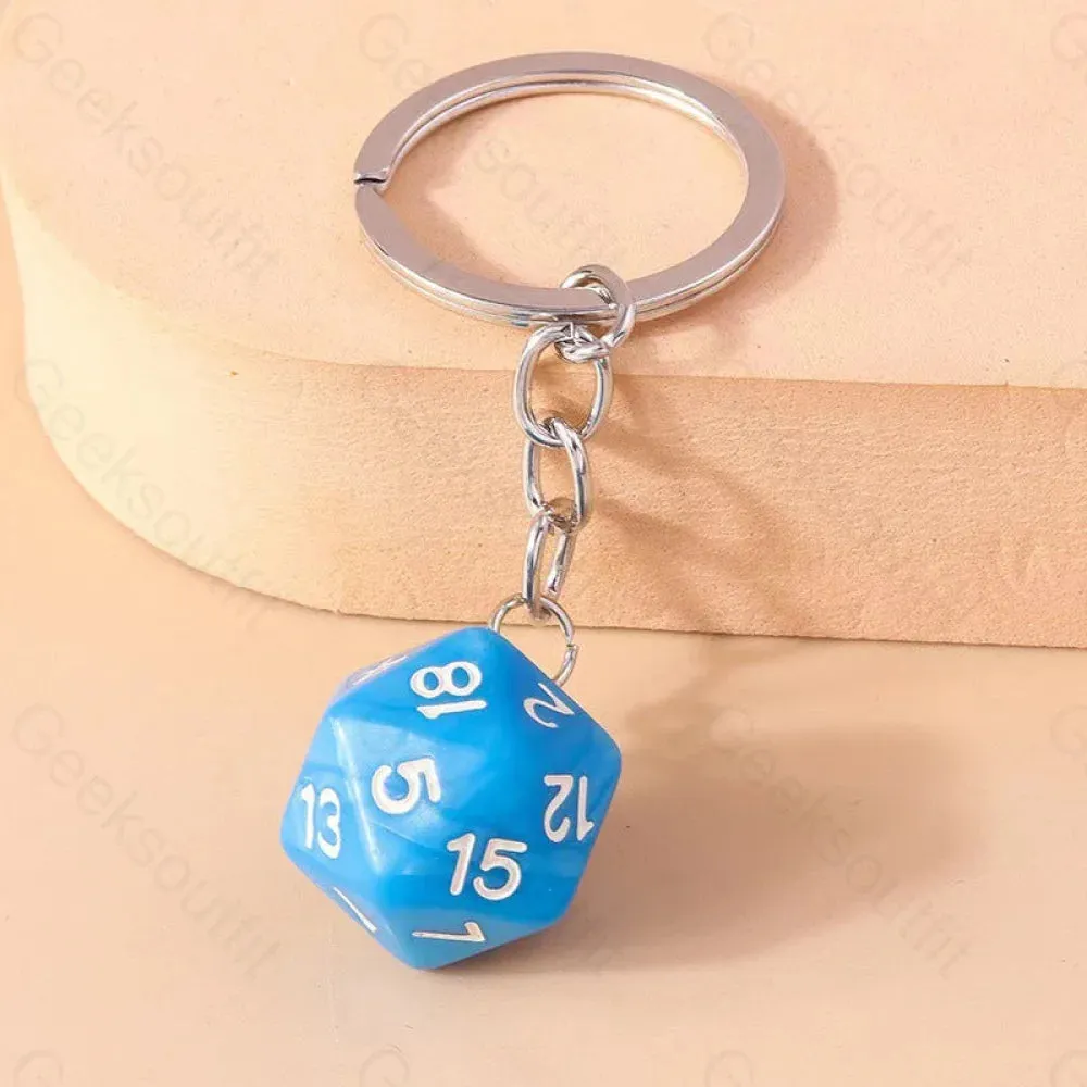Multi-Sided Dice Keychain - Image 6