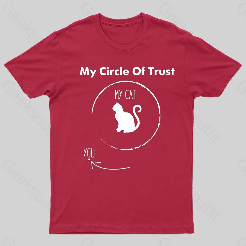My Circle Of Trust My Cat Geek T-Shirt - Image 4