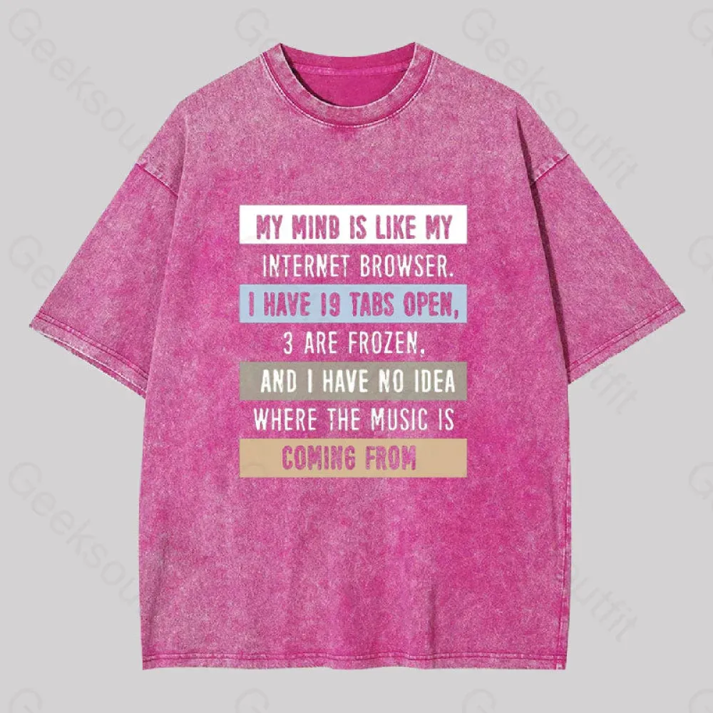 My Mind is Like Washed T-shirt - Image 6