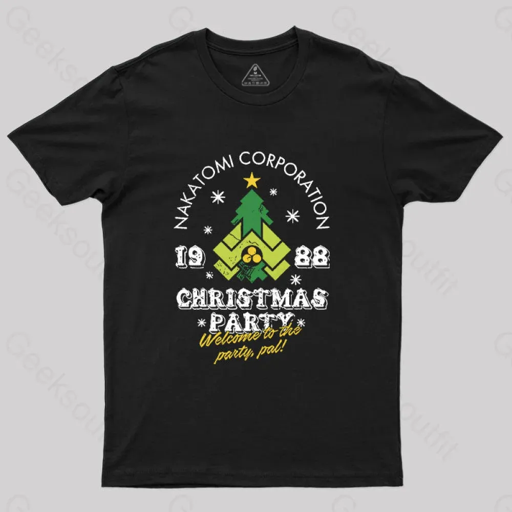 Nakatomi Christmas Party T-Shirt - Image 2