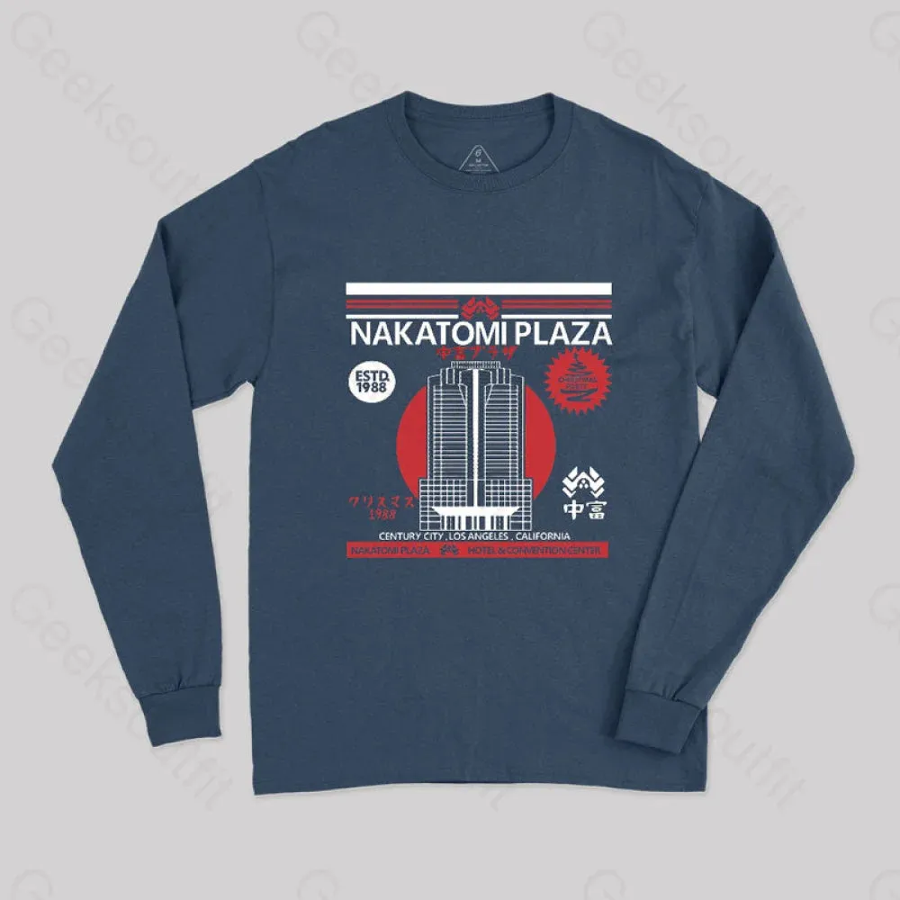 Nakatomi Plaza Geek Long Sleeve T-Shirt - Image 2