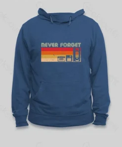 Alternative view of Never Forget Video Hoodie