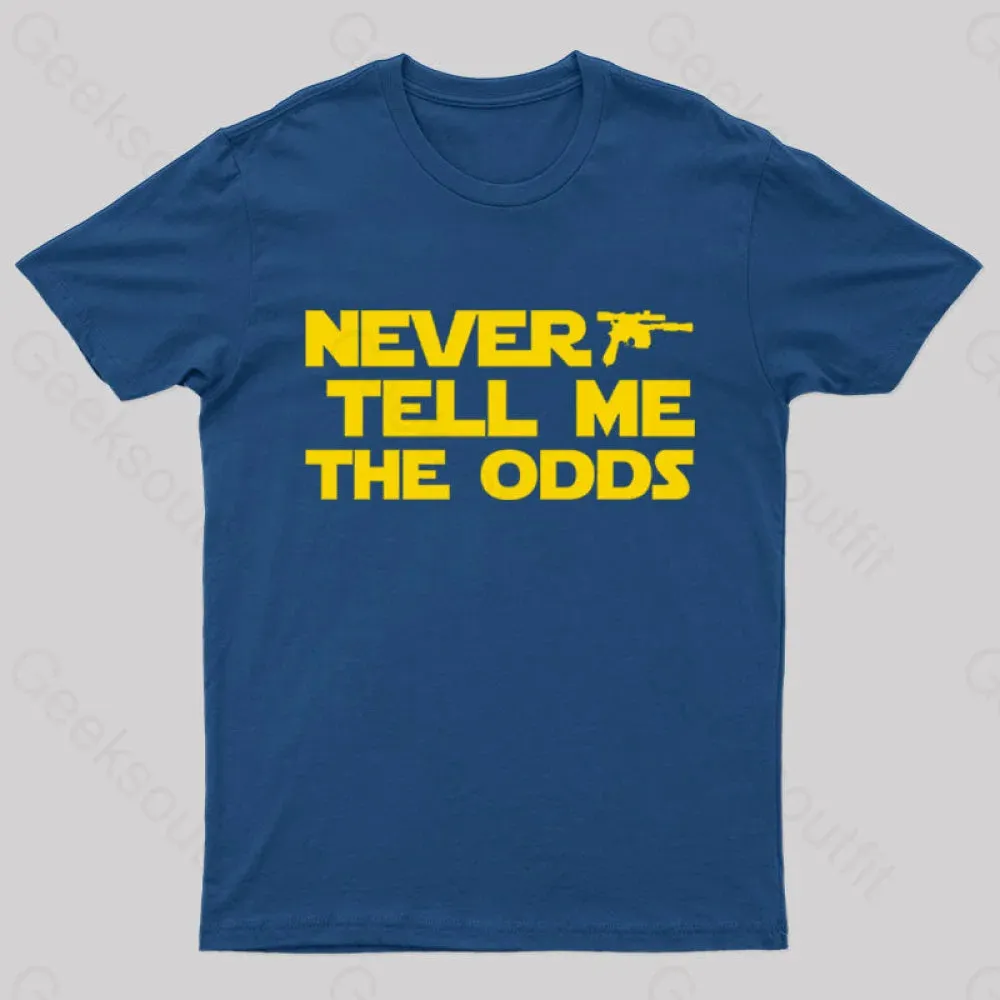 Never Tell Me The Odds Nerd T-Shirt - Image 2