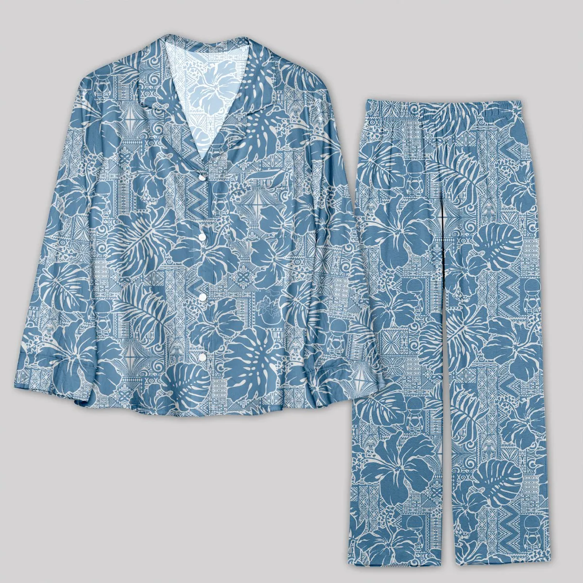 No Hope Hawaiian Pattern Pajama Sets