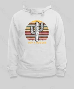 Alternative view of Not A Hugger Vintage Hoodie